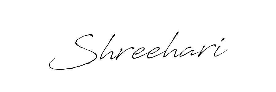 How to make Shreehari signature? Antro_Vectra is a professional autograph style. Create handwritten signature for Shreehari name. Shreehari signature style 6 images and pictures png