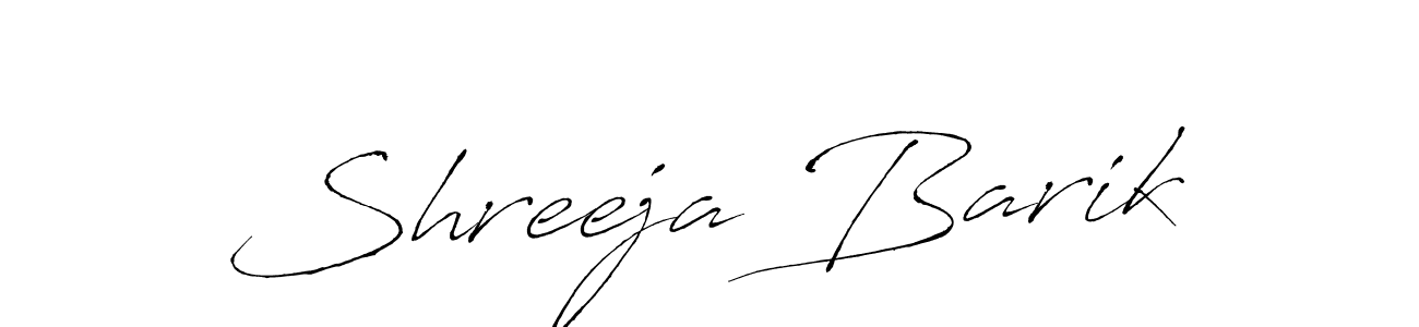 You can use this online signature creator to create a handwritten signature for the name Shreeja Barik. This is the best online autograph maker. Shreeja Barik signature style 6 images and pictures png