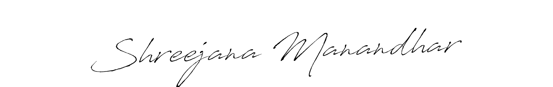 Similarly Antro_Vectra is the best handwritten signature design. Signature creator online .You can use it as an online autograph creator for name Shreejana Manandhar. Shreejana Manandhar signature style 6 images and pictures png