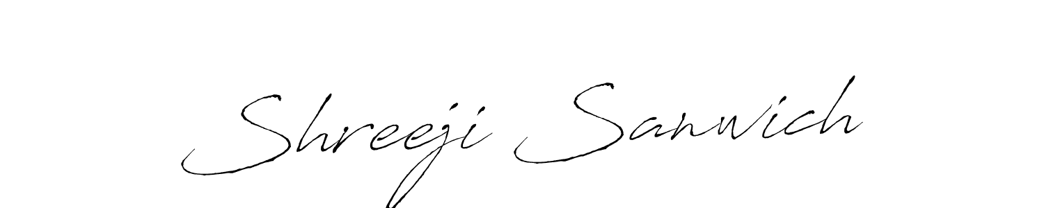 Make a beautiful signature design for name Shreeji Sanwich. Use this online signature maker to create a handwritten signature for free. Shreeji Sanwich signature style 6 images and pictures png