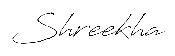 You should practise on your own different ways (Antro_Vectra) to write your name (Shreekha) in signature. Don't let someone else do it for you. Shreekha signature style 6 images and pictures png
