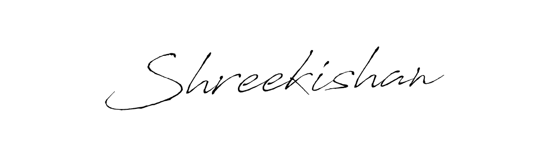 Create a beautiful signature design for name Shreekishan. With this signature (Antro_Vectra) fonts, you can make a handwritten signature for free. Shreekishan signature style 6 images and pictures png