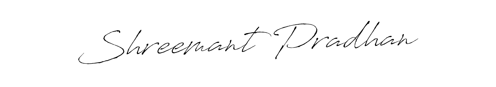 You should practise on your own different ways (Antro_Vectra) to write your name (Shreemant Pradhan) in signature. don't let someone else do it for you. Shreemant Pradhan signature style 6 images and pictures png