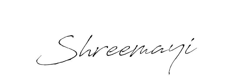 Use a signature maker to create a handwritten signature online. With this signature software, you can design (Antro_Vectra) your own signature for name Shreemayi. Shreemayi signature style 6 images and pictures png