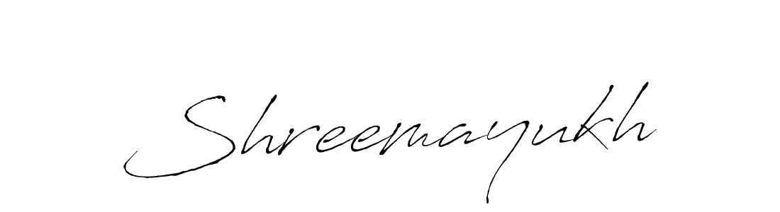 if you are searching for the best signature style for your name Shreemayukh. so please give up your signature search. here we have designed multiple signature styles  using Antro_Vectra. Shreemayukh signature style 6 images and pictures png