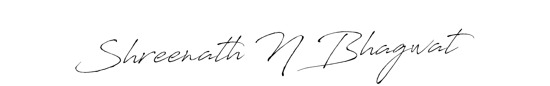 The best way (Antro_Vectra) to make a short signature is to pick only two or three words in your name. The name Shreenath N Bhagwat include a total of six letters. For converting this name. Shreenath N Bhagwat signature style 6 images and pictures png