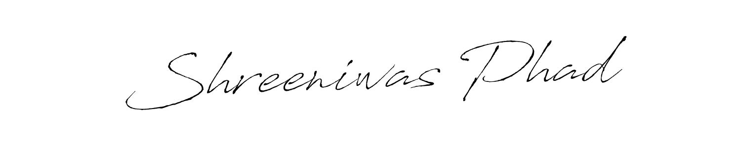 How to make Shreeniwas Phad signature? Antro_Vectra is a professional autograph style. Create handwritten signature for Shreeniwas Phad name. Shreeniwas Phad signature style 6 images and pictures png