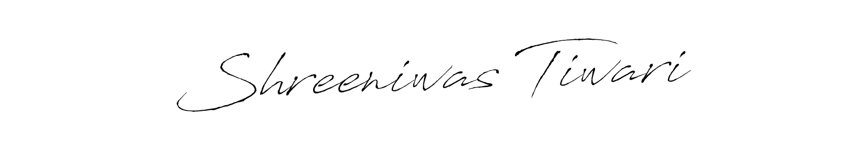 You should practise on your own different ways (Antro_Vectra) to write your name (Shreeniwas Tiwari) in signature. don't let someone else do it for you. Shreeniwas Tiwari signature style 6 images and pictures png