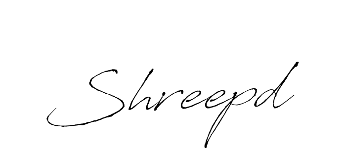 Also we have Shreepd name is the best signature style. Create professional handwritten signature collection using Antro_Vectra autograph style. Shreepd signature style 6 images and pictures png