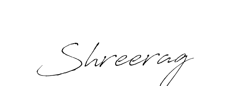 Create a beautiful signature design for name Shreerag. With this signature (Antro_Vectra) fonts, you can make a handwritten signature for free. Shreerag signature style 6 images and pictures png