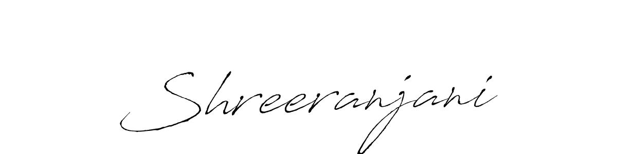 How to make Shreeranjani name signature. Use Antro_Vectra style for creating short signs online. This is the latest handwritten sign. Shreeranjani signature style 6 images and pictures png