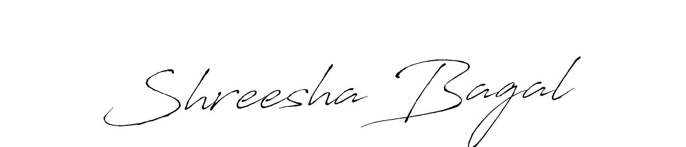 The best way (Antro_Vectra) to make a short signature is to pick only two or three words in your name. The name Shreesha Bagal include a total of six letters. For converting this name. Shreesha Bagal signature style 6 images and pictures png