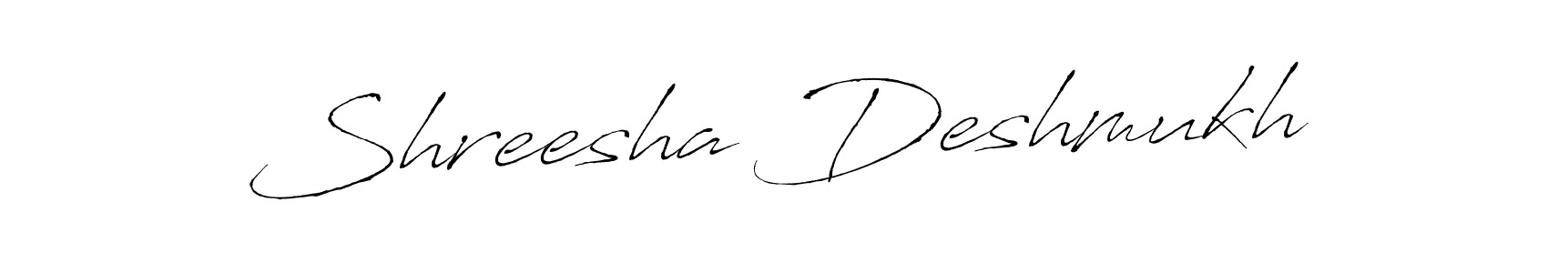 Make a short Shreesha Deshmukh signature style. Manage your documents anywhere anytime using Antro_Vectra. Create and add eSignatures, submit forms, share and send files easily. Shreesha Deshmukh signature style 6 images and pictures png