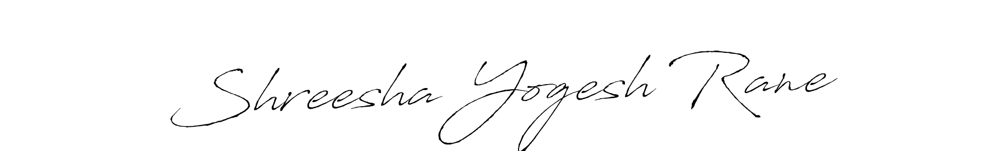 This is the best signature style for the Shreesha Yogesh Rane name. Also you like these signature font (Antro_Vectra). Mix name signature. Shreesha Yogesh Rane signature style 6 images and pictures png