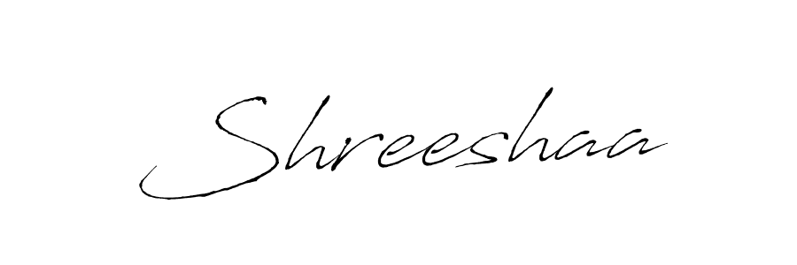 Create a beautiful signature design for name Shreeshaa. With this signature (Antro_Vectra) fonts, you can make a handwritten signature for free. Shreeshaa signature style 6 images and pictures png