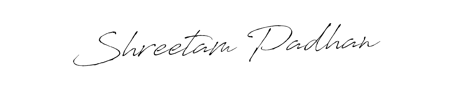 You should practise on your own different ways (Antro_Vectra) to write your name (Shreetam Padhan) in signature. don't let someone else do it for you. Shreetam Padhan signature style 6 images and pictures png