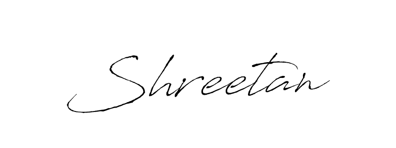 Design your own signature with our free online signature maker. With this signature software, you can create a handwritten (Antro_Vectra) signature for name Shreetan. Shreetan signature style 6 images and pictures png
