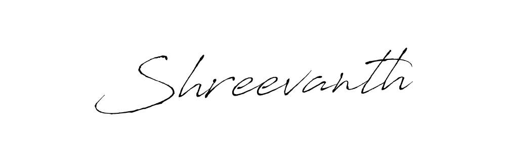 Use a signature maker to create a handwritten signature online. With this signature software, you can design (Antro_Vectra) your own signature for name Shreevanth. Shreevanth signature style 6 images and pictures png