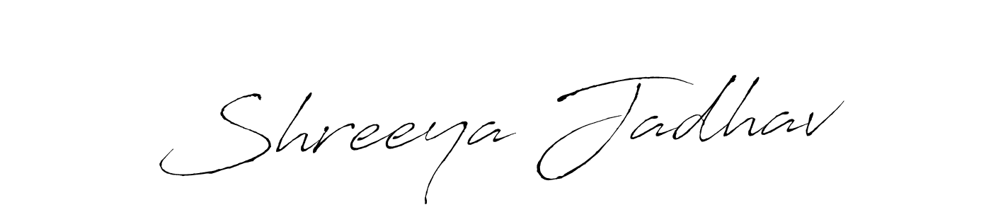 This is the best signature style for the Shreeya Jadhav name. Also you like these signature font (Antro_Vectra). Mix name signature. Shreeya Jadhav signature style 6 images and pictures png