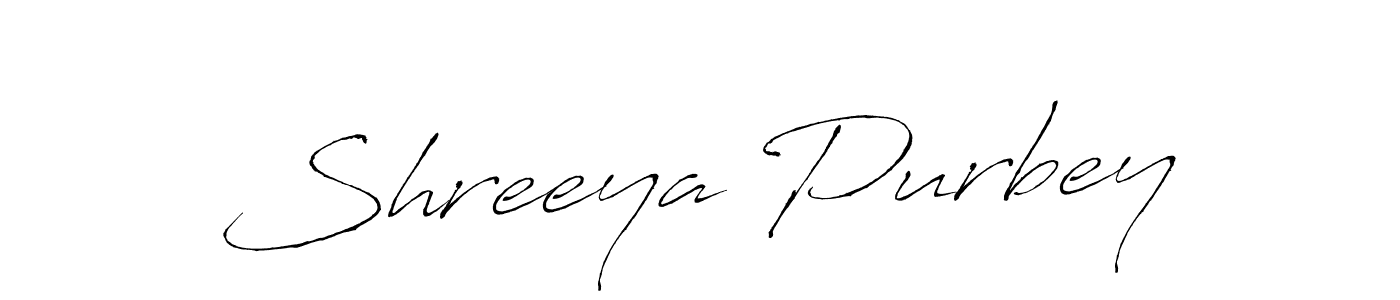 Make a beautiful signature design for name Shreeya Purbey. Use this online signature maker to create a handwritten signature for free. Shreeya Purbey signature style 6 images and pictures png