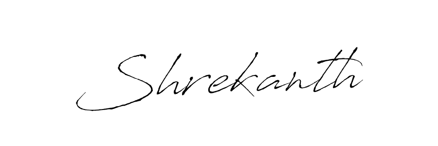 You should practise on your own different ways (Antro_Vectra) to write your name (Shrekanth) in signature. don't let someone else do it for you. Shrekanth signature style 6 images and pictures png