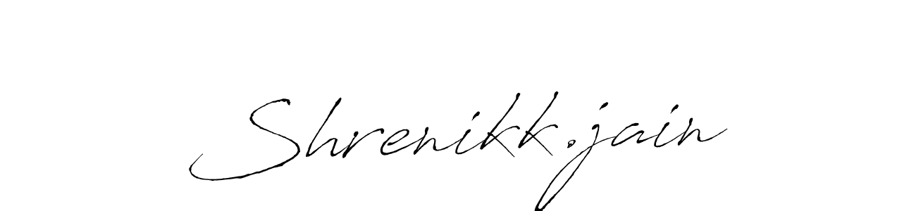 Make a short Shrenikk.jain signature style. Manage your documents anywhere anytime using Antro_Vectra. Create and add eSignatures, submit forms, share and send files easily. Shrenikk.jain signature style 6 images and pictures png