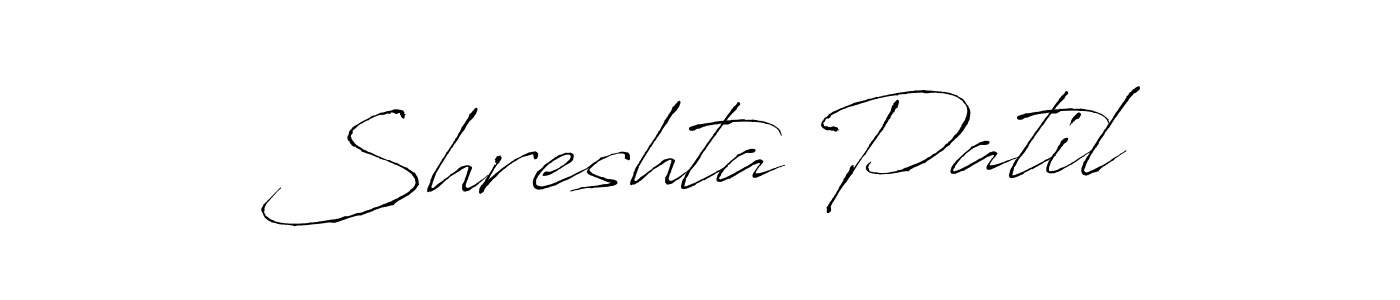 Also You can easily find your signature by using the search form. We will create Shreshta Patil name handwritten signature images for you free of cost using Antro_Vectra sign style. Shreshta Patil signature style 6 images and pictures png