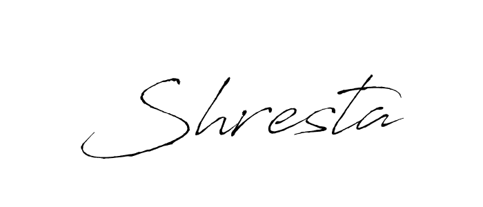 Shresta stylish signature style. Best Handwritten Sign (Antro_Vectra) for my name. Handwritten Signature Collection Ideas for my name Shresta. Shresta signature style 6 images and pictures png