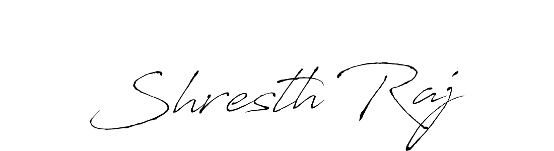 How to make Shresth Raj name signature. Use Antro_Vectra style for creating short signs online. This is the latest handwritten sign. Shresth Raj signature style 6 images and pictures png