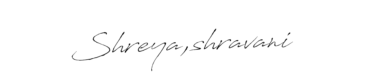 See photos of Shreya,shravani official signature by Spectra . Check more albums & portfolios. Read reviews & check more about Antro_Vectra font. Shreya,shravani signature style 6 images and pictures png