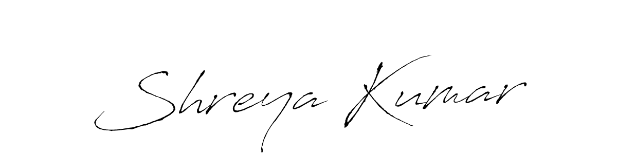 It looks lik you need a new signature style for name Shreya Kumar. Design unique handwritten (Antro_Vectra) signature with our free signature maker in just a few clicks. Shreya Kumar signature style 6 images and pictures png