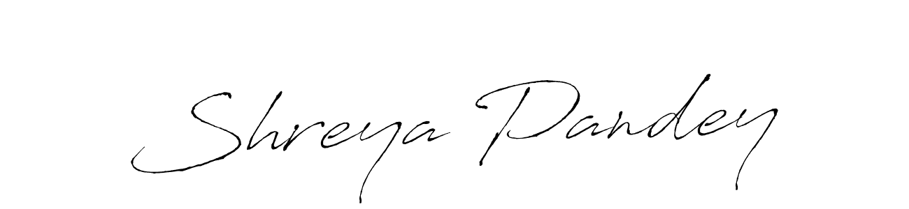 Also we have Shreya Pandey name is the best signature style. Create professional handwritten signature collection using Antro_Vectra autograph style. Shreya Pandey signature style 6 images and pictures png