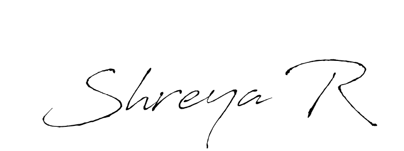 Use a signature maker to create a handwritten signature online. With this signature software, you can design (Antro_Vectra) your own signature for name Shreya R. Shreya R signature style 6 images and pictures png