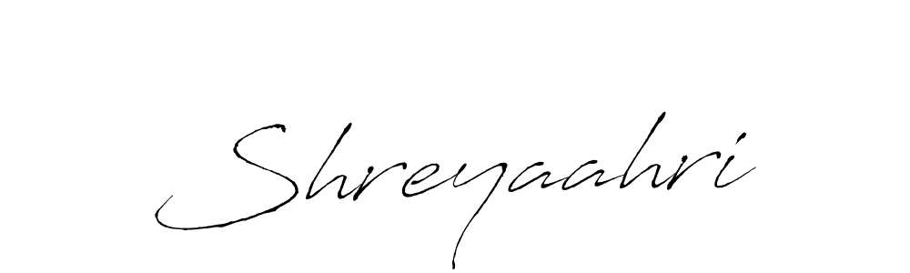 How to make Shreyaahri signature? Antro_Vectra is a professional autograph style. Create handwritten signature for Shreyaahri name. Shreyaahri signature style 6 images and pictures png