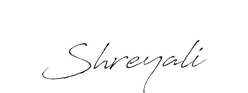 Create a beautiful signature design for name Shreyali. With this signature (Antro_Vectra) fonts, you can make a handwritten signature for free. Shreyali signature style 6 images and pictures png