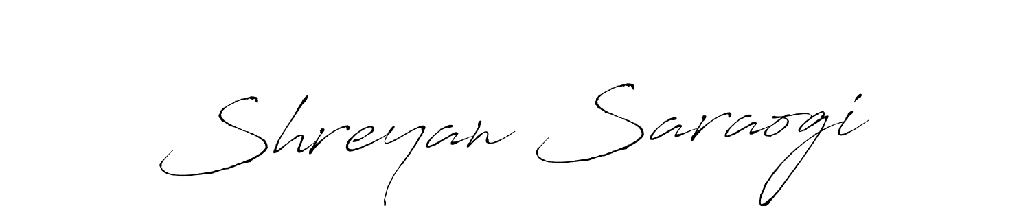 if you are searching for the best signature style for your name Shreyan Saraogi. so please give up your signature search. here we have designed multiple signature styles  using Antro_Vectra. Shreyan Saraogi signature style 6 images and pictures png