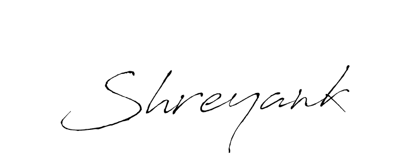 The best way (Antro_Vectra) to make a short signature is to pick only two or three words in your name. The name Shreyank include a total of six letters. For converting this name. Shreyank signature style 6 images and pictures png