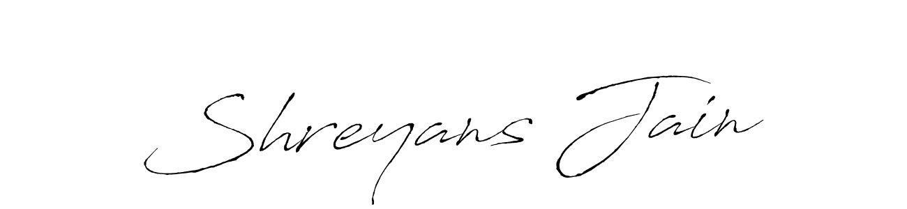 Also You can easily find your signature by using the search form. We will create Shreyans Jain name handwritten signature images for you free of cost using Antro_Vectra sign style. Shreyans Jain signature style 6 images and pictures png