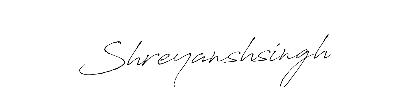 The best way (Antro_Vectra) to make a short signature is to pick only two or three words in your name. The name Shreyanshsingh include a total of six letters. For converting this name. Shreyanshsingh signature style 6 images and pictures png