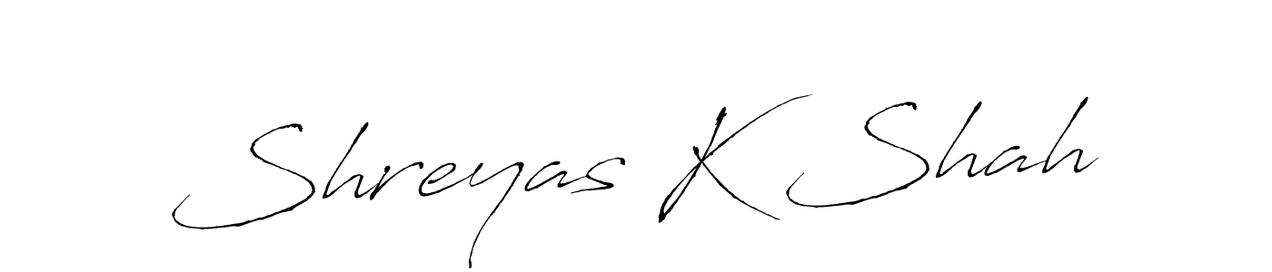 Antro_Vectra is a professional signature style that is perfect for those who want to add a touch of class to their signature. It is also a great choice for those who want to make their signature more unique. Get Shreyas K Shah name to fancy signature for free. Shreyas K Shah signature style 6 images and pictures png
