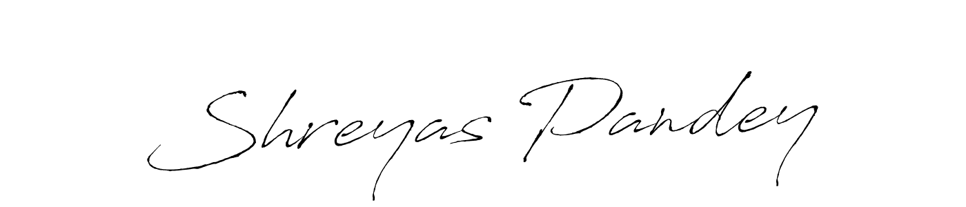 Also we have Shreyas Pandey name is the best signature style. Create professional handwritten signature collection using Antro_Vectra autograph style. Shreyas Pandey signature style 6 images and pictures png