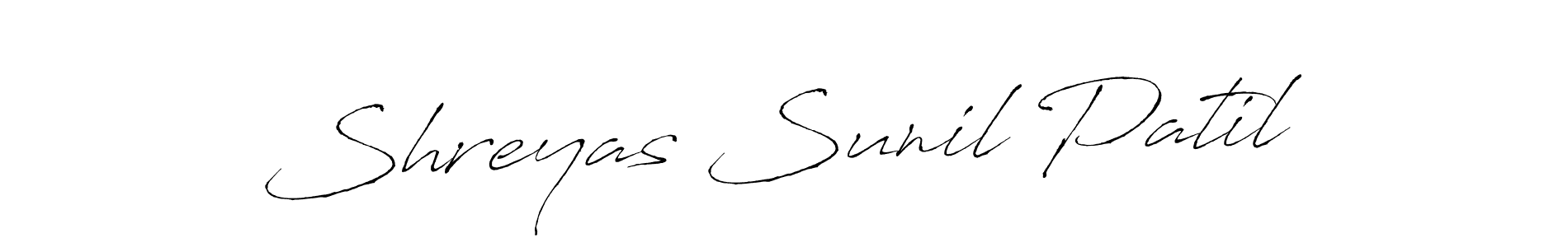 Make a beautiful signature design for name Shreyas Sunil Patil. Use this online signature maker to create a handwritten signature for free. Shreyas Sunil Patil signature style 6 images and pictures png