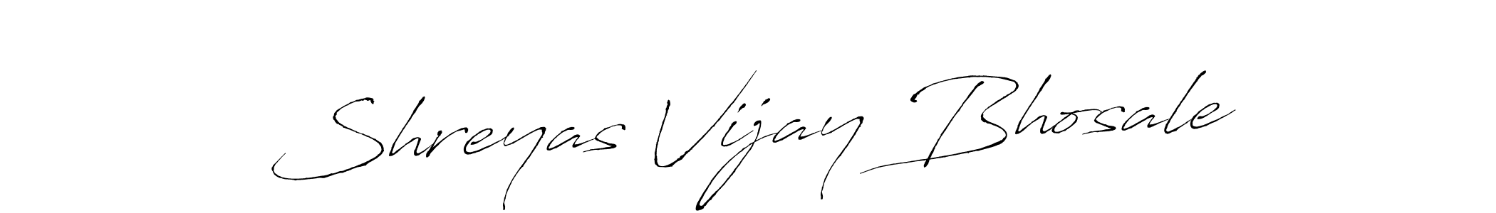 Use a signature maker to create a handwritten signature online. With this signature software, you can design (Antro_Vectra) your own signature for name Shreyas Vijay Bhosale. Shreyas Vijay Bhosale signature style 6 images and pictures png