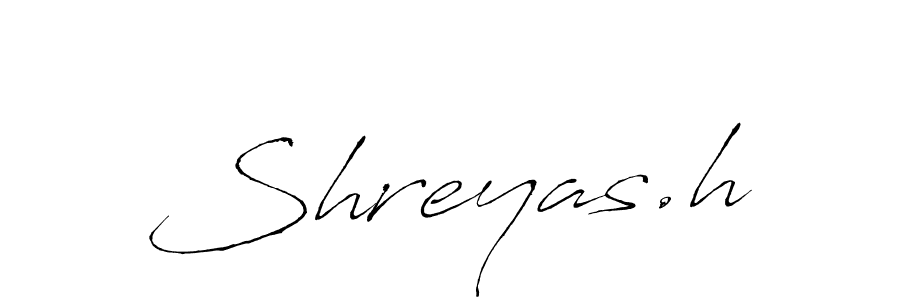 How to Draw Shreyas.h signature style? Antro_Vectra is a latest design signature styles for name Shreyas.h. Shreyas.h signature style 6 images and pictures png