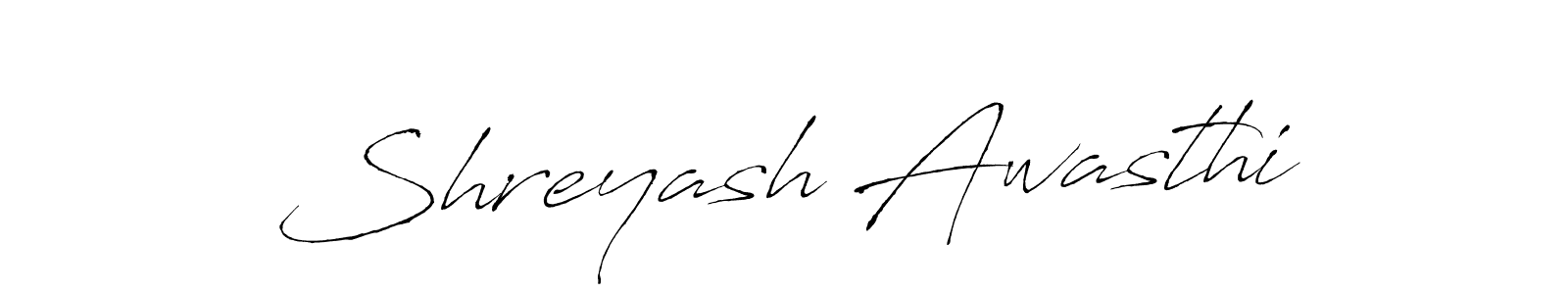 You should practise on your own different ways (Antro_Vectra) to write your name (Shreyash Awasthi) in signature. don't let someone else do it for you. Shreyash Awasthi signature style 6 images and pictures png