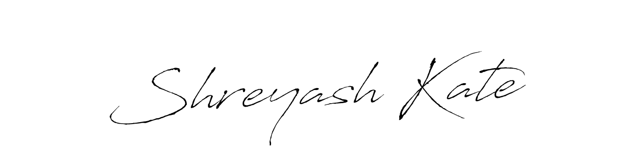 Similarly Antro_Vectra is the best handwritten signature design. Signature creator online .You can use it as an online autograph creator for name Shreyash Kate. Shreyash Kate signature style 6 images and pictures png