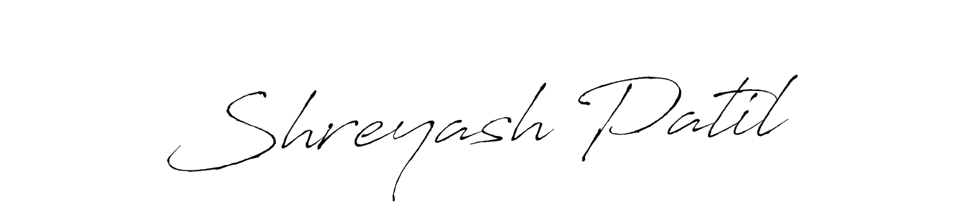 How to make Shreyash Patil signature? Antro_Vectra is a professional autograph style. Create handwritten signature for Shreyash Patil name. Shreyash Patil signature style 6 images and pictures png