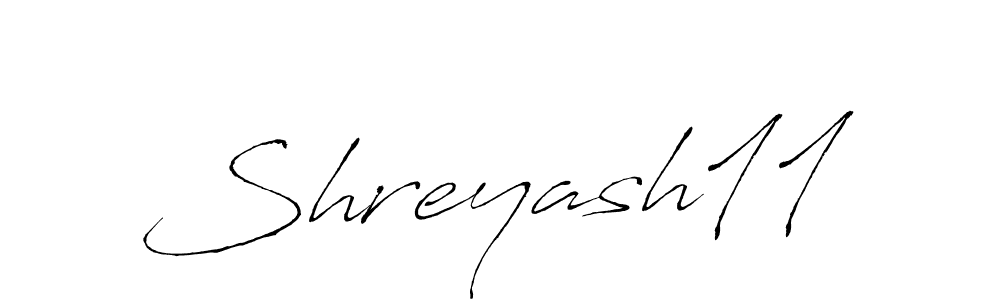 This is the best signature style for the Shreyash11 name. Also you like these signature font (Antro_Vectra). Mix name signature. Shreyash11 signature style 6 images and pictures png