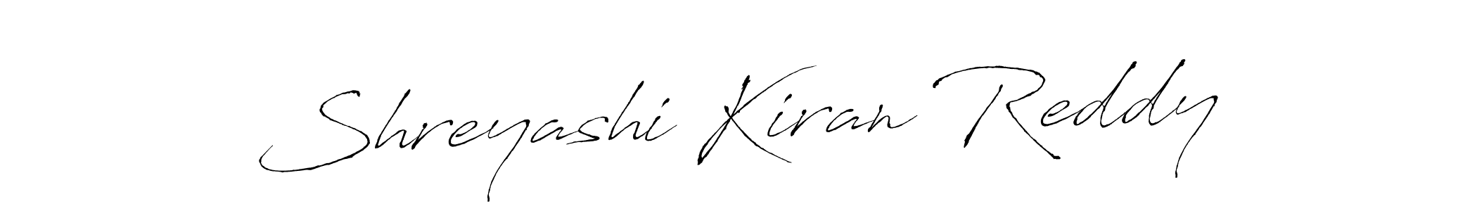 It looks lik you need a new signature style for name Shreyashi Kiran Reddy. Design unique handwritten (Antro_Vectra) signature with our free signature maker in just a few clicks. Shreyashi Kiran Reddy signature style 6 images and pictures png