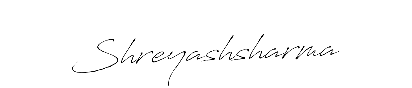 The best way (Antro_Vectra) to make a short signature is to pick only two or three words in your name. The name Shreyashsharma include a total of six letters. For converting this name. Shreyashsharma signature style 6 images and pictures png